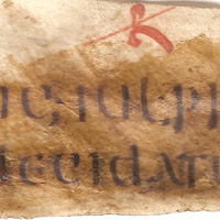Fragment Codex Gregorianus te…