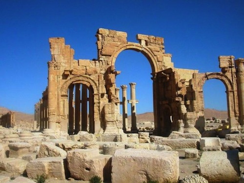 Historische stad Palmyra in h…