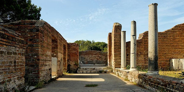 Eerste haven van het oude Rom…